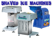 Sno Kone & Shaved Ice Machines